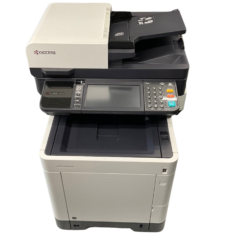 【中古】京セラドキュメントソリューションズ ECOSYS M6635cidn ECOSYS A4相応う色つや練りあわせる機 35ppm カウンタ枚数25800枚 無線電話ローカルエリアネットワーク社会的単位付き添い人