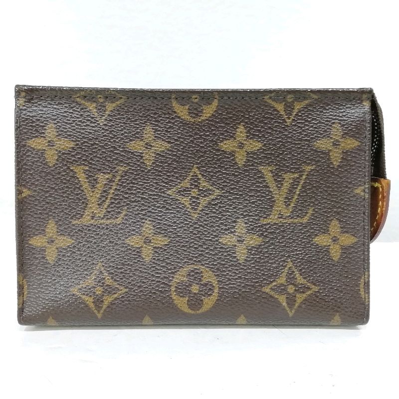 【中古】LOUIS VUITTON モノグラム M47546 ポッシュ・トワレット15 かざり付ける用車寄せ