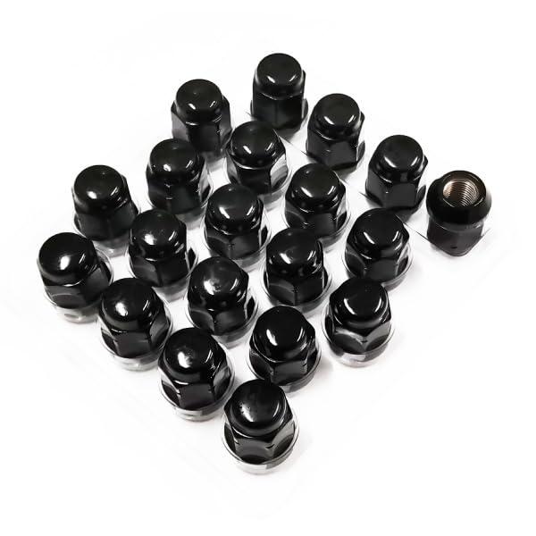 K-PRODUCTS ジムニー ホイールナット 黒 20個セット M12X1.25 19H ブラック JA11 JA12 JA22 JB23 JB33 JB43 JB64 JB74 シエラ ノマド 230127-1s