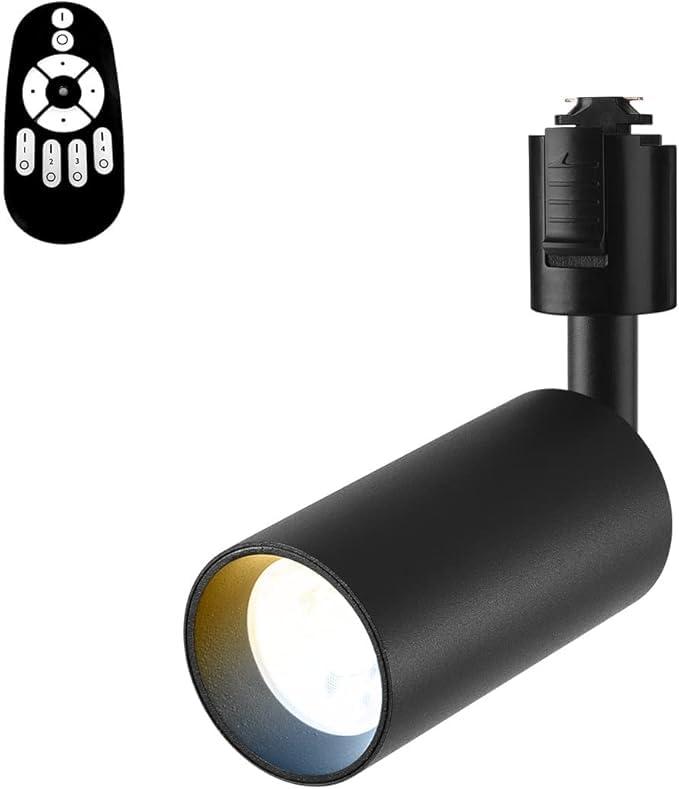 Ophenex スポットライト 4個セット ダクトレール用 4.5W（40W形相当） リモコン付き ライティングレール用 LED内蔵式 電球不要 北欧 角度可動 取付簡単 電気 コンセント 壁 天井 おしゃれ 電球色 9,841円