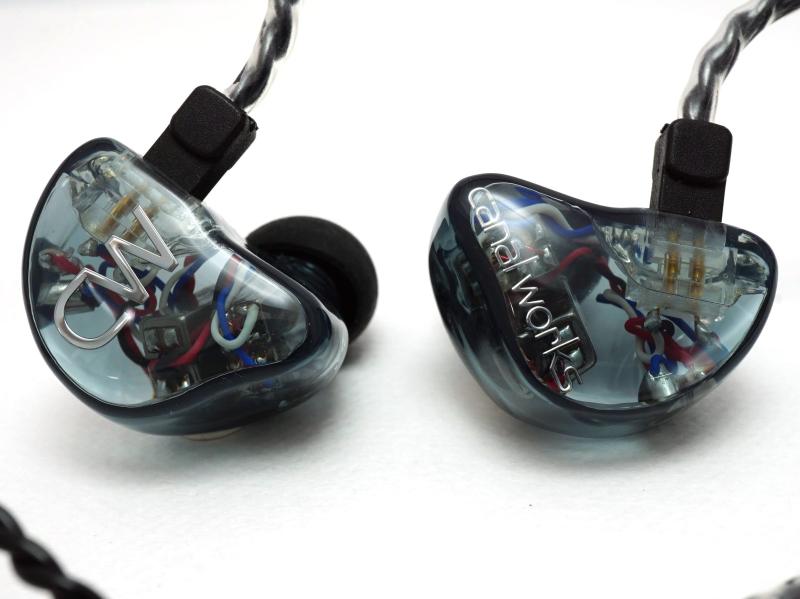 カナルワークス ユニバーサルイヤーモニターCW-U17LM 有線 3.5ｍｍ 2pin イヤモニ イヤホン 2way/6driver Universal In-Ear Monitor