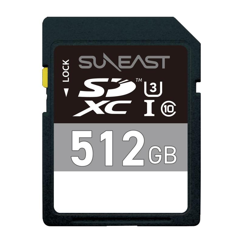 SUNEAST SDカード U3 V30 Class10 最大転送速度90MB/s SDXC UHS-I メモリーカード