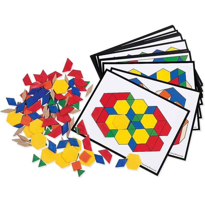 ラーニング リソーシズ(Learning Resources) 算数教材 図形ブロック プラスチック製