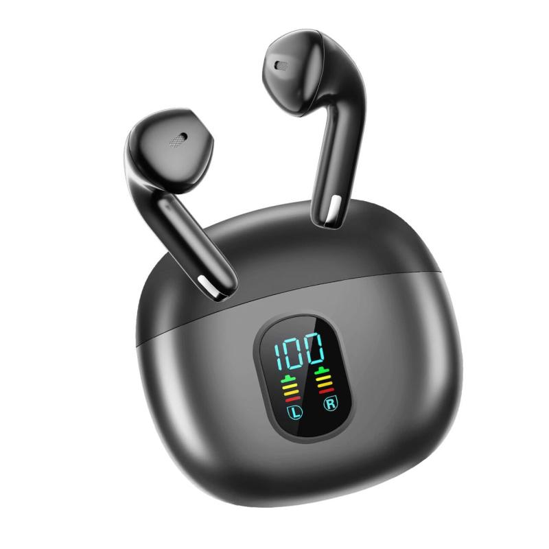 イヤホン Bluetooth ワイヤレスイヤホン 【3g超軽量&数字LEDディスプレイ残量表示】 ブルートゥース イヤフォン CVC8.0ノイズキャンセリング Hi-Fi音質 長時間連続再生 自動ペアリング 瞬時接