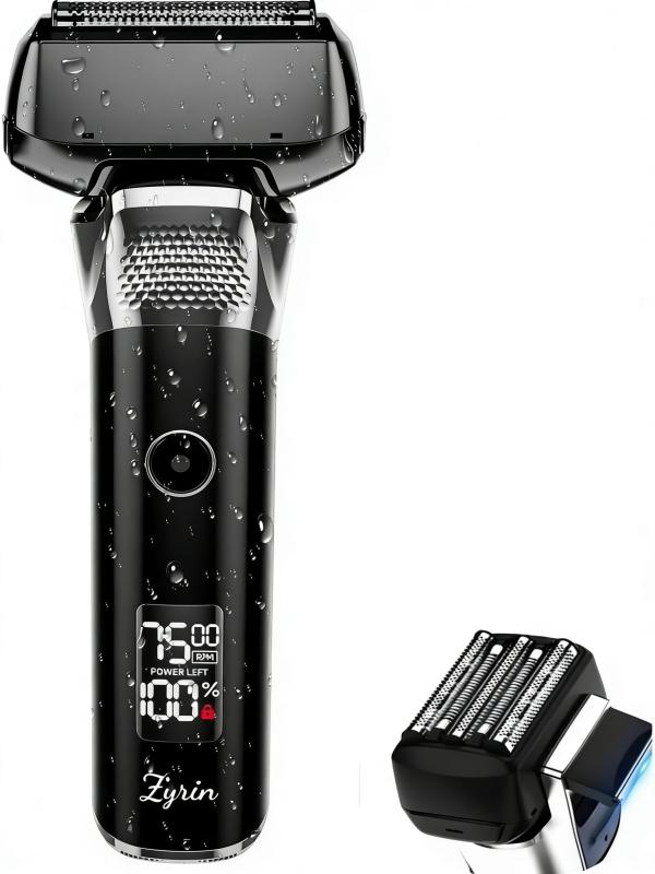 楽天市場】Zyrin 5枚刃 往復式 シェーバー メンズ ひげそり電動