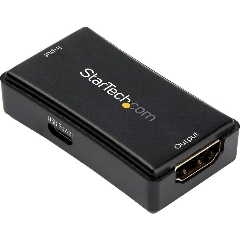 StarTech.com 4K60Hz対応 HDMIリピーター/最大14mまで伝送 HDBOOST4K2
