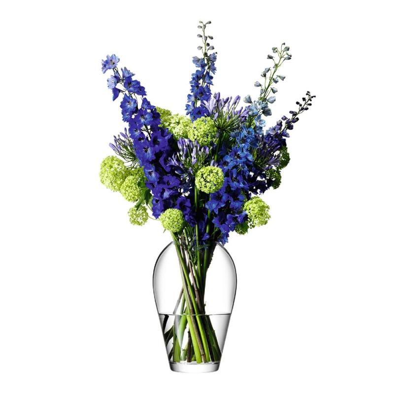 LSA(エルエスエー) フラワーベース(花器) クリア 高さ35cm FLOWER G668-35-301