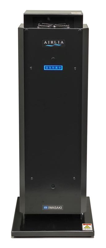 岩崎電気 空気循環式紫外線清浄機 エアーリア コンパクト 15W×2灯タイプ 色：ブラック色　 FZST15203GL15/16
