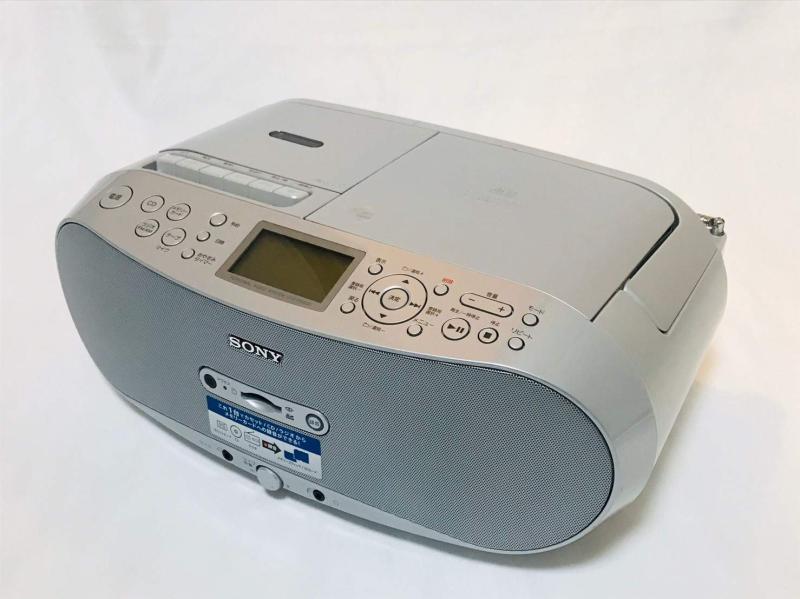 SONY CDラジオカセット メモリーレコーダー CFD-RS500
