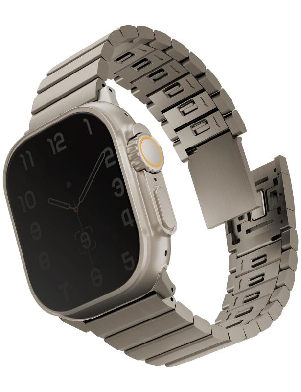 UNIQ Apple Watch バンド 49mm 46mm 45mm 44mm : Series Ultra3 / 11 / SE3 / 10 / 9 / Ultra2 / Ultra / 8 / 7 / 6 / SE2 / 5 / 4 / SE 対応
