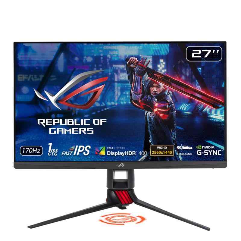 ASUS ゲーミングモニター ROG Strix XG279Q 27インチ/WQHD/IPS/170Hz/1ms/HDR/G-SYNC Compatible/DisplayHDR400/3年