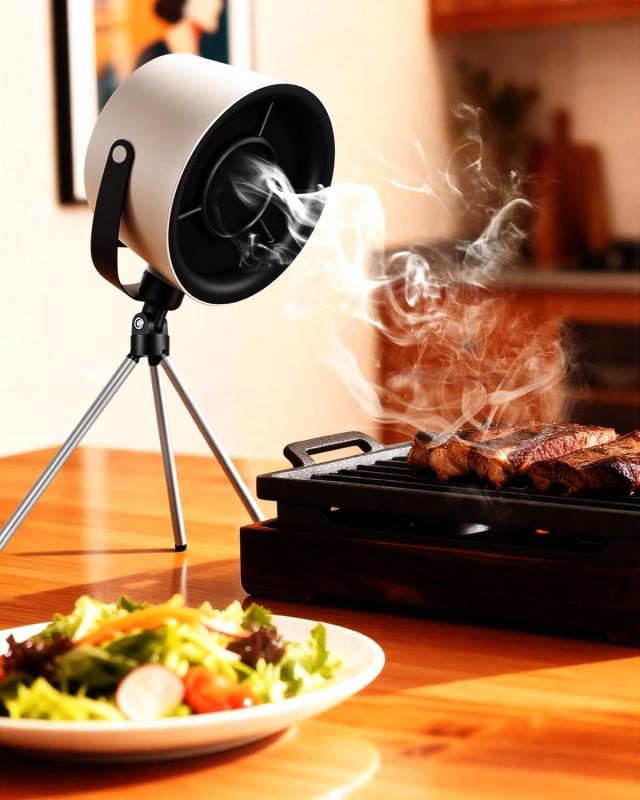 卓上レンジフード おうち焼肉の煙対策