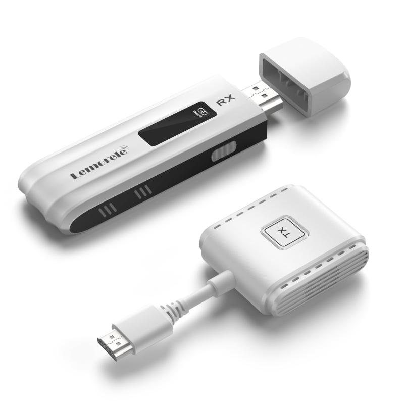 磁気 ワイヤレス hdmi 送受信機セット hdmi 無線化 【日本技適認証取得】小型 Lemorele