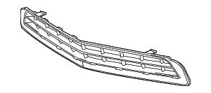 GM Chevolet Camaro 2010-2013 Black Front Lower Grille メーカー純正アウトレット品