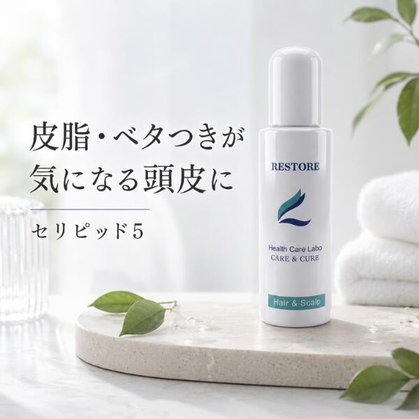 頭皮用油絵の具 スカルプオイル セリピッド5  レストル スカルプ 頭皮世話をする 地肌 頭皮 シャンプー前 プレシャンプー 洗い濯ぎ 細孔 汚れた状態 ディープケア リセット 皮脂 脂性 異臭 加齢臭 フケ べたつき エイジングケア 危急存亡の時 生え際 メンズ レディース 油っこい