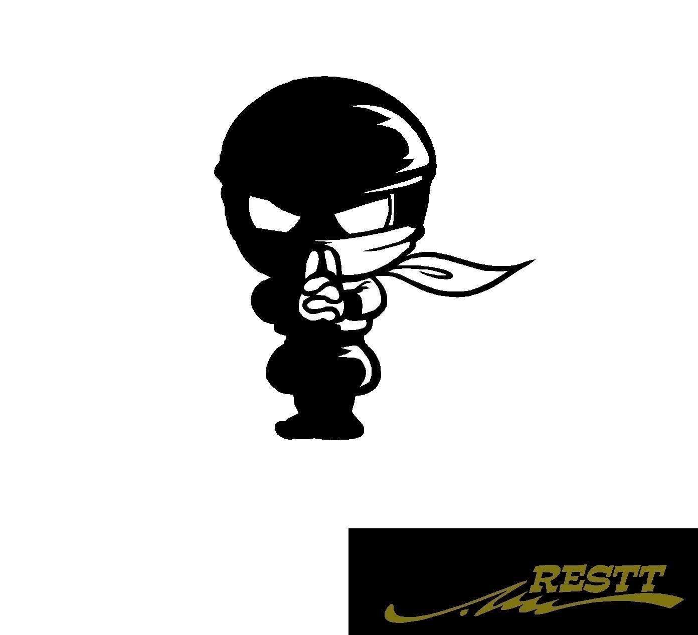 楽天市場】忍者 カッティングステッカー イラスト ロゴ 大サイズ Ninja Kawasaki 忍び カワサキ 漢 : RESTT 楽天市場店