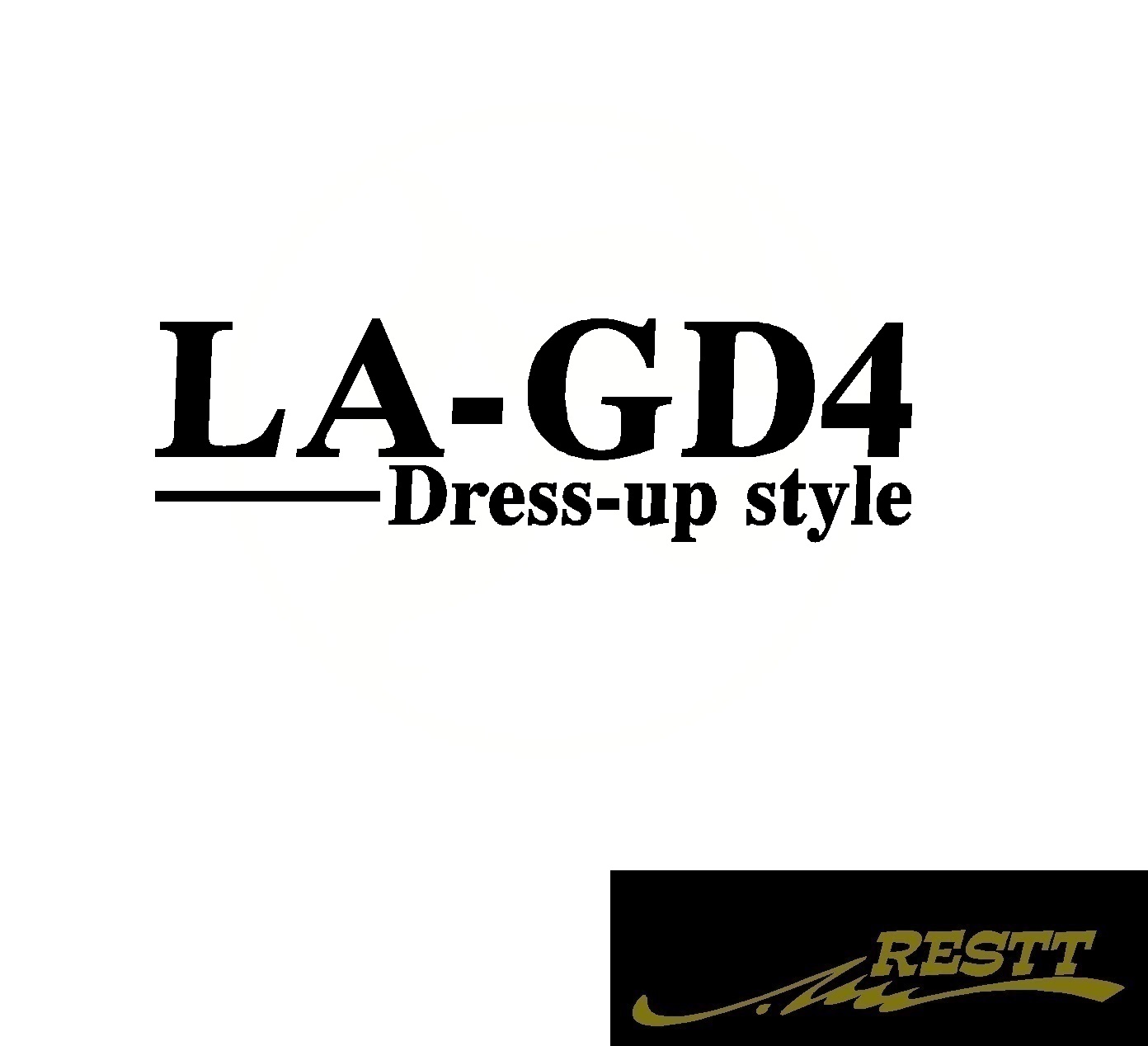 楽天市場 フィット La Gd4 ドレスアップスタイル ロゴ カッティングステッカー 小サイズ おしゃれ デザイン かっこいい ステッカー ホンダ 本田 型式 Restt 楽天市場店