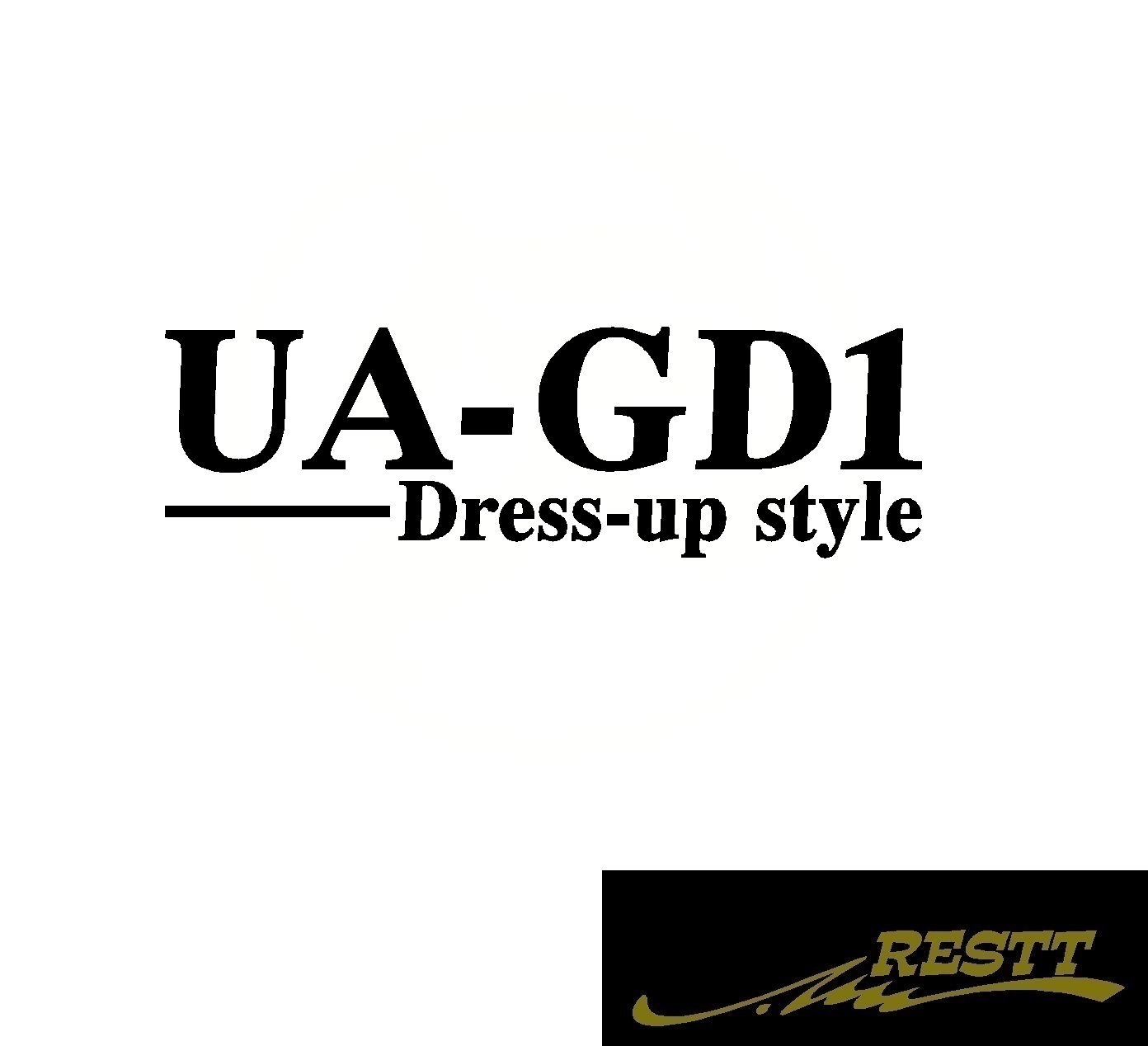 楽天市場 フィット Ua Gd1 ドレスアップスタイル ロゴ カッティングステッカー 特大サイズ おしゃれ デザイン かっこいい ステッカー ホンダ 本田 型式 Restt 楽天市場店