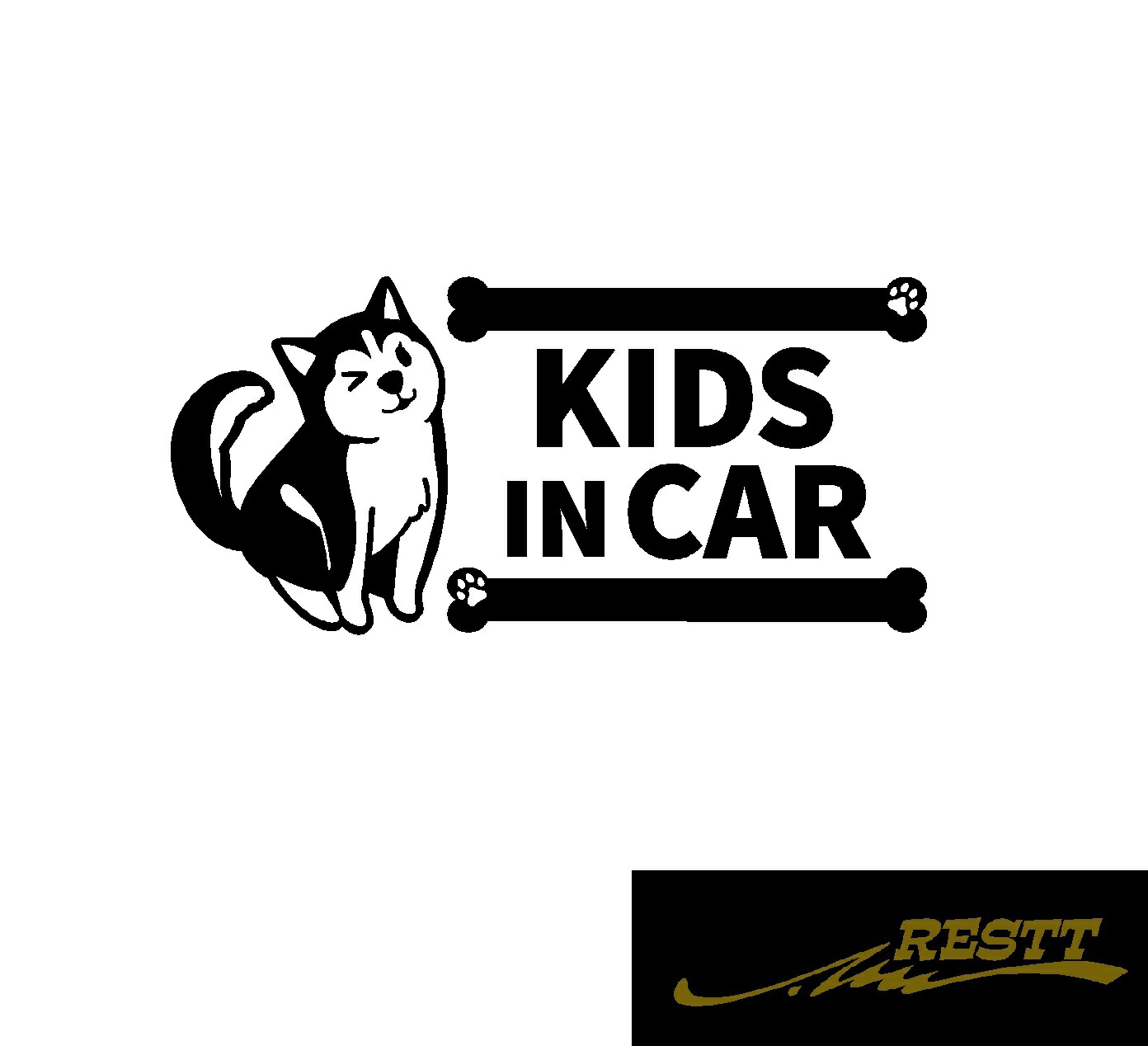 363円 注目ブランドのギフト キッズインカー 犬 Ver 5 イラスト ロゴ カッティングステッカー 中サイズ 選べる4種類 Kids In Car Baby いぬ イヌ Dog ドッグ 出産祝い 救助 自動車用 マタニティ 可愛い おしゃれ 煽り運転 対策 安全運転