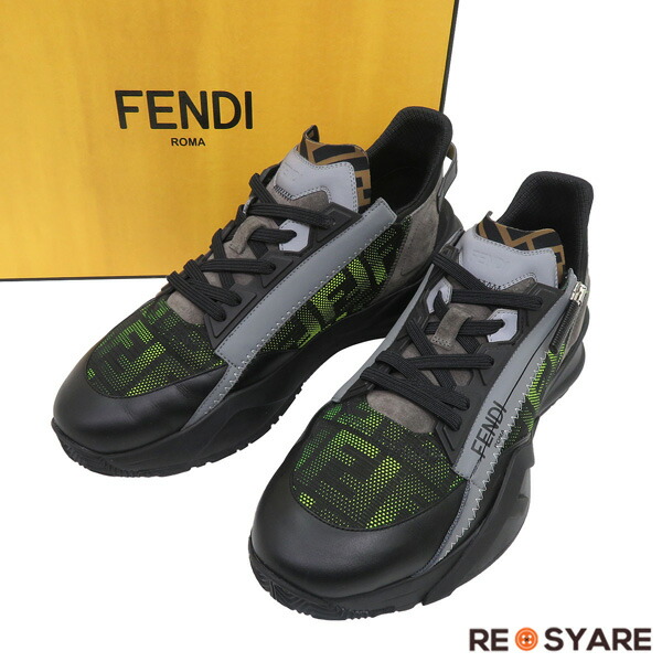 楽天市場】フェンディ FENDI スニーカー フロー ナイロン