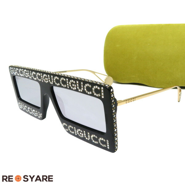 GUCCI グッチ GG1715 スクエア リムレス Gロゴ サングラス 美品 GUCCI サングラス GG1715 リムレス メガネ archive Y2k グッチ