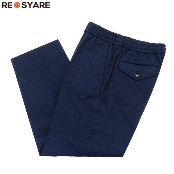 楽天市場】GUCCI グッチ パンツ サイズ:7-44R 19AW パイピング ポルカ