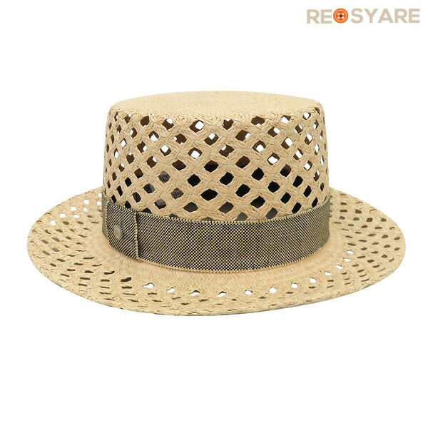 【未使用】HERMES エルメス Chapeau Eleonora エレオノーラ 透かし編み パナマ ハット ストロー セリエ金具 58 国内正規品 47774【中古】|resyare used