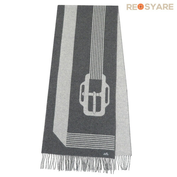 ほぼ未使用品　HERMES エルメス　マフラー サングル・ア・ブックル　カシミヤ 楽天市場】HERMES エルメス マフラー “サングル・ア・ブックル