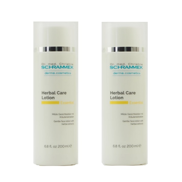 【貨物輸送無料】シュラメック（Schrammek） ハーバルケアローション 200ml×2