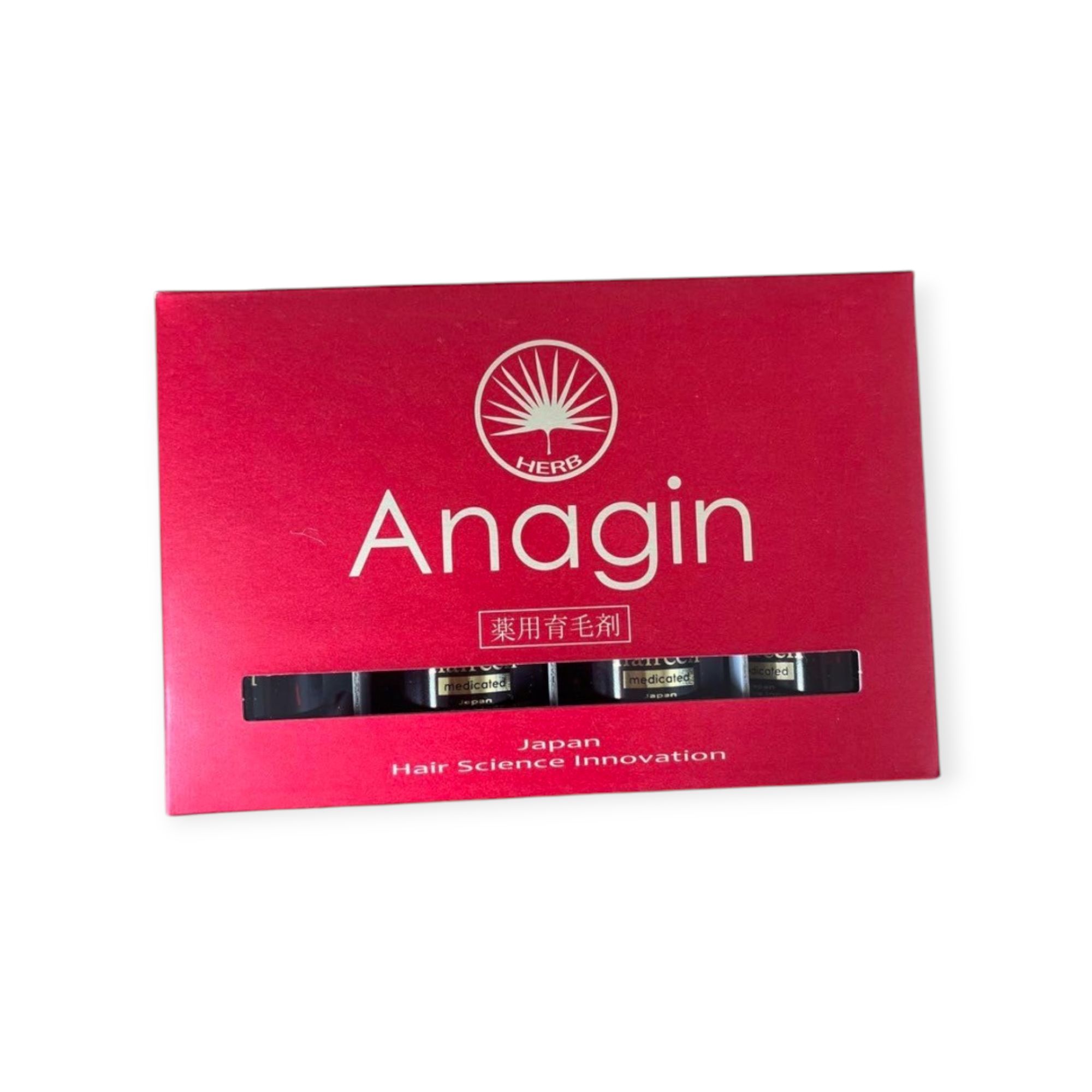 【株式会社ジャパン ヘアサイエンス イノベーション】 Anagin haircell+ アナジンヘアセルプラス 200ml(50ml×4本入り) (ヘアケア)(アナジン)(育毛)