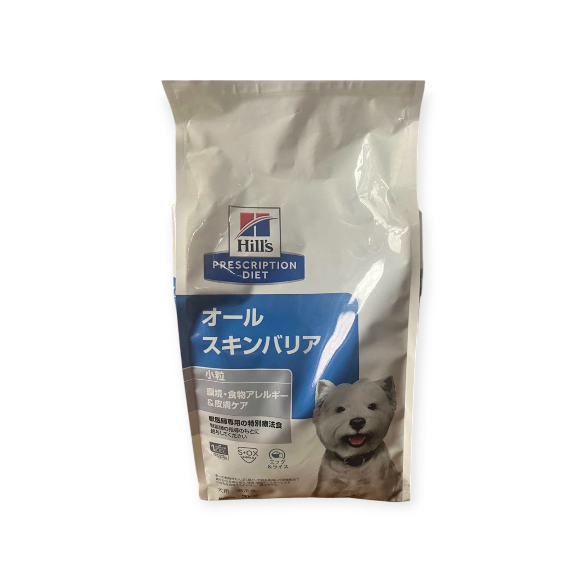 3kg (Hill\u0027s)ヒルズ 犬用 オールスキンバリア 微粒子周囲の状況・食料雑貨類アレルギー反応＆人はだ世話をする(アレルギー反応)(犬用・ドッグフード)(ヒルズ プリスクリプション・ダイエット )(人並み外れた治療薬食)