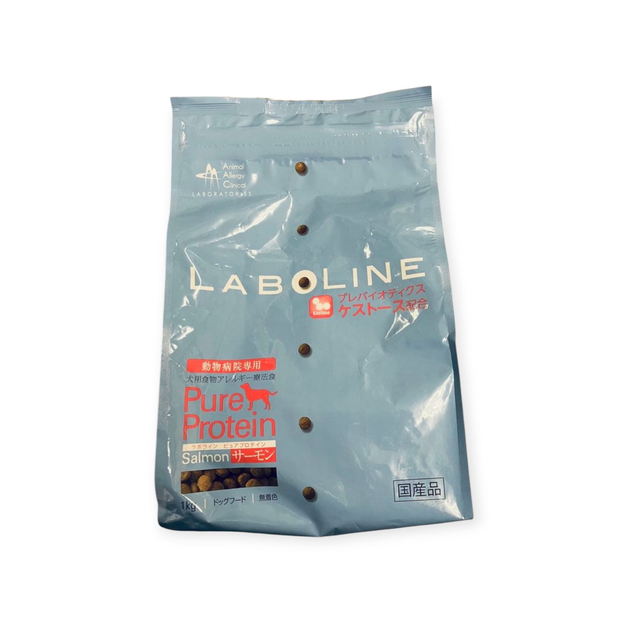 1kg 【毛の荒物アレルギー反応精神測定検査株式会社】LABOLINE 科学研究所伝達ルートPure Protein ピュアプロテインサーモン 犬用(ドッグフード)(治療薬食)(ドックボンネット)(療養食)