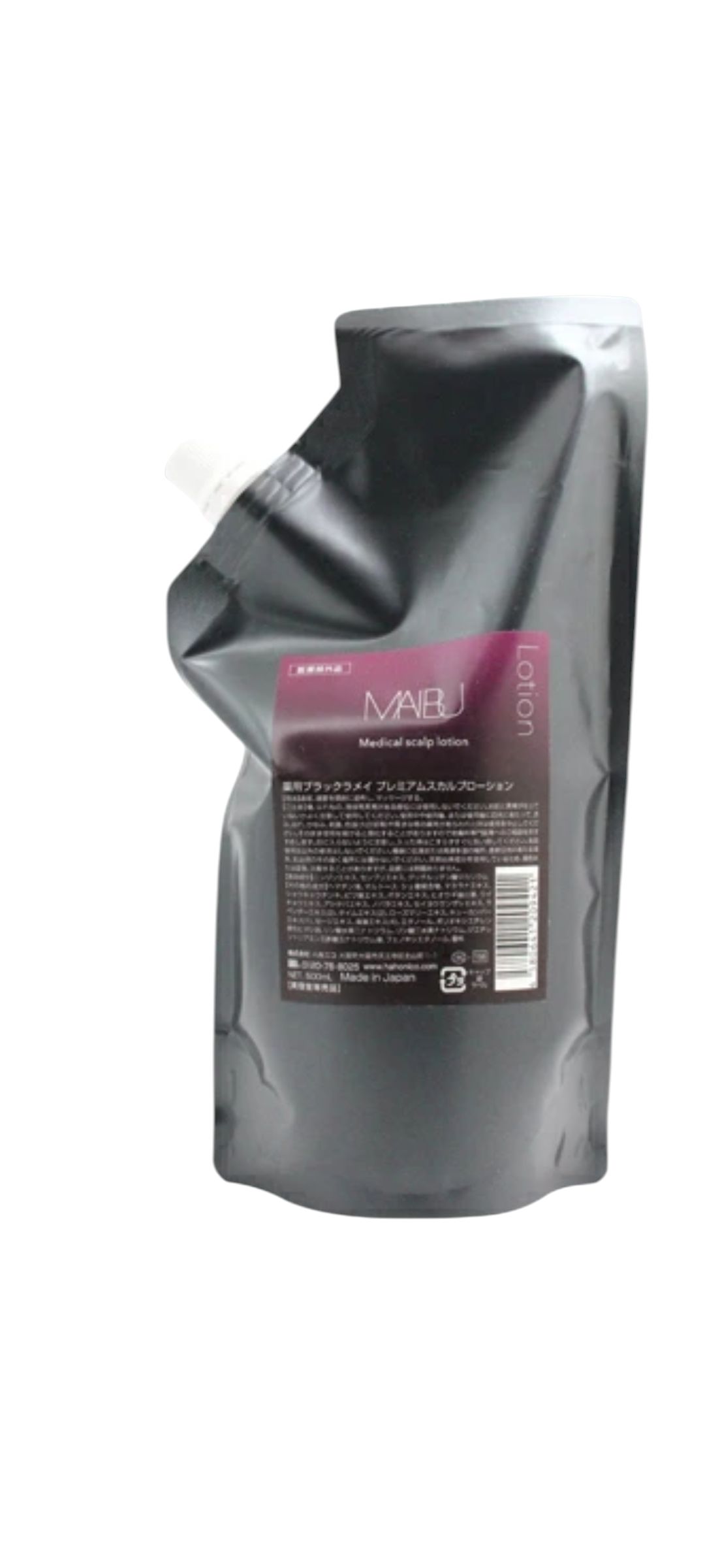 【HAHONICO】ハホニコマイブ薬用 ブラックラメイ プレミアムスカルプローション 500ml<サロン専売品>|コスメショップ リテイラー