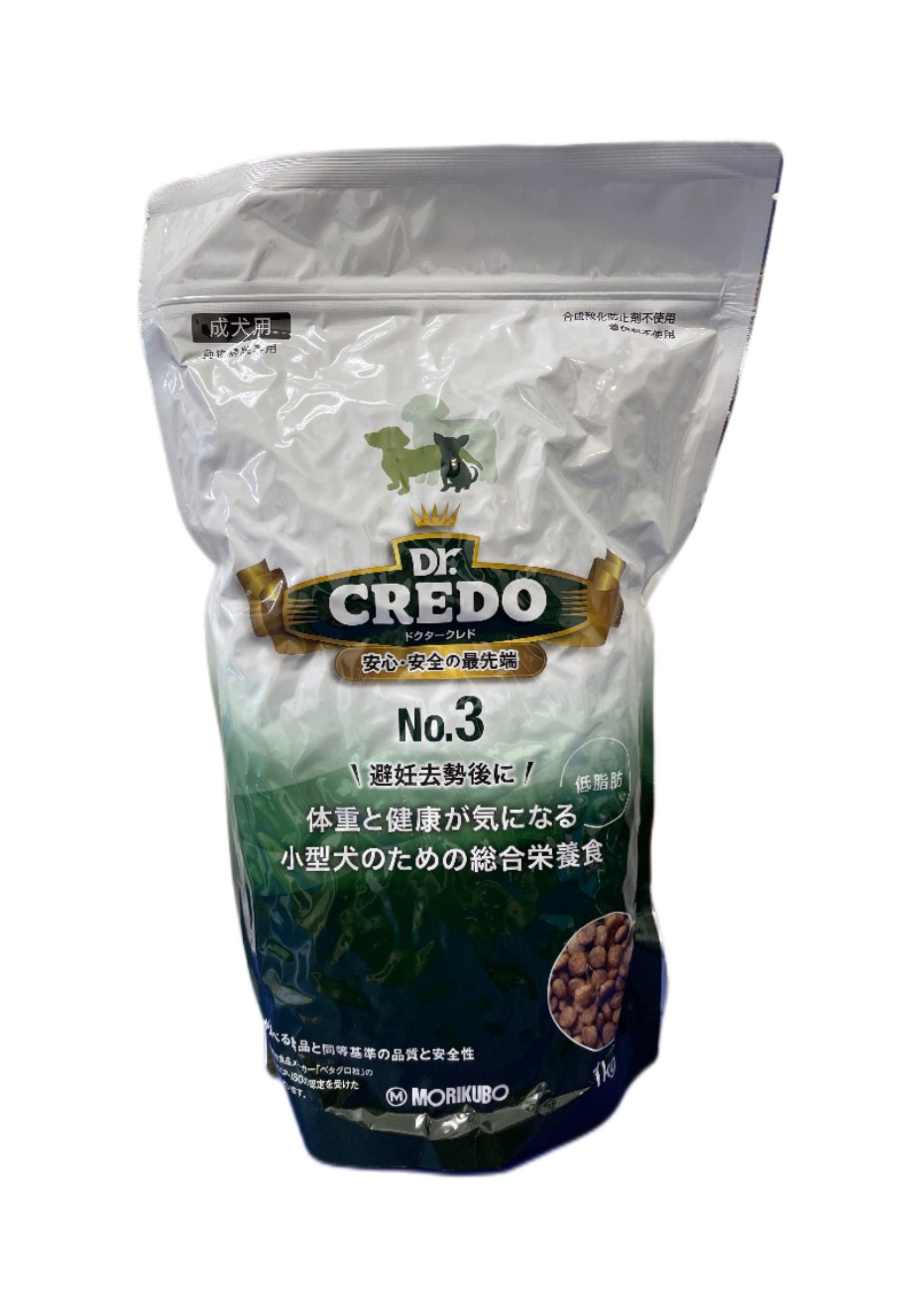 3kg DR.CREDOドクタークレド No.3      3kg (ドッグフード)(治療薬食)(組み入れる滋養分食)(愛玩動物設備)