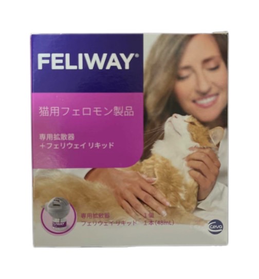 楽天市場】フェリウェイ 専用拡散器1個+リキッド 猫用 48ml : 健康通販