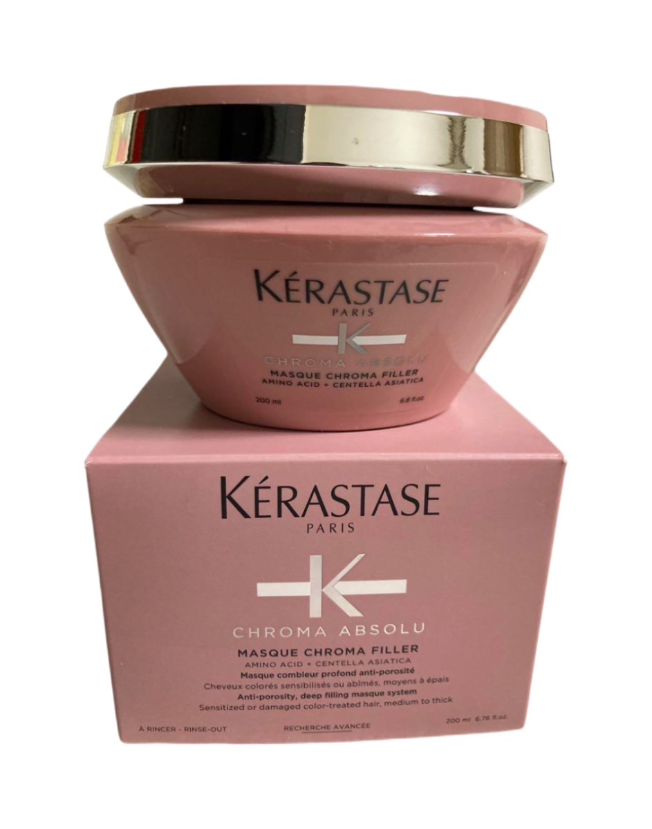 国内正規品【日本ロレアル】KERASTASE　ケラスターゼ CHROMA ABSOLU（クロマアブソリュ） マスク クロマフィラー 200ml ＜KERASTASE　ケラスターゼ＞＜ヘアケア＞ ＜トリートメント＞＜クロマアブソリュ＞
