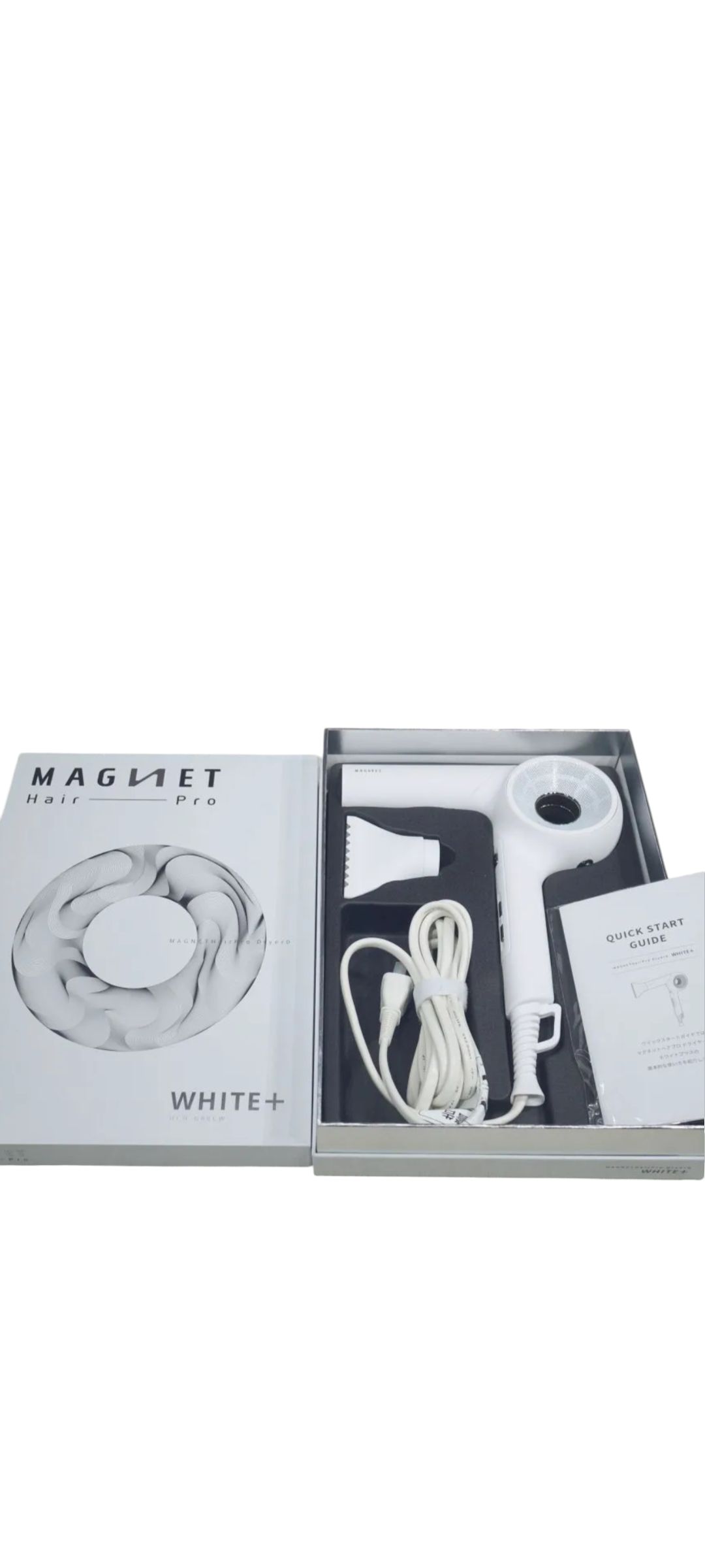 【株式会社ホリスティックキュアーズ】MAGNET Hair Pro Dryer 0マグネットヘアプロ ドライヤー絶無WHITE(白いこと)＜ドライヤー＞＜頭皮世話をする＞＜髪の毛世話をする＞