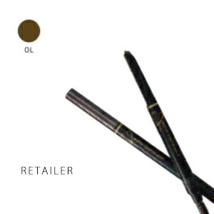 ♪ #OL【IVY.】アイビー化粧品 チュリエ アイブロウ ペンシル #OL ＜眉毛・眉メイク＞＜オリーブ系＞ ＜スクリューブラシ＞＜化粧直し＞ ＜シャープナー付き＞＜アイブロー＞