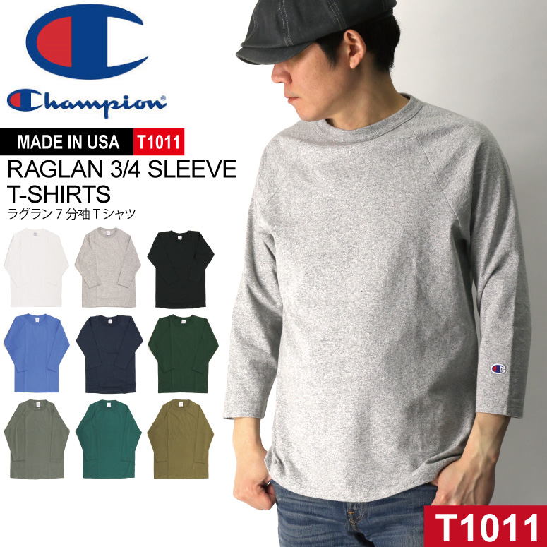 楽天市場】チャンピオン ベーシック ラグラン ロングスリーブ T