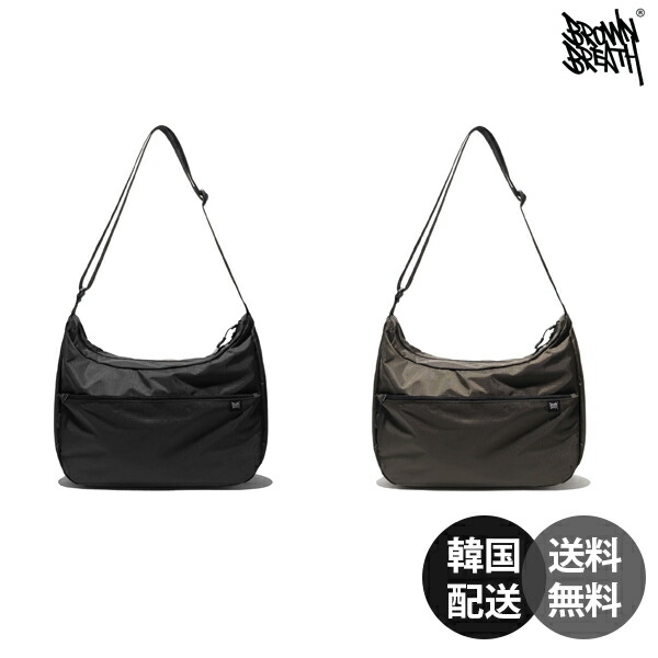 ★MUCENT★ ハーフムーンミニクロスバッグ 正規品] MUCENT ムセント（MUCENT）シグネチャーロゴハーフ