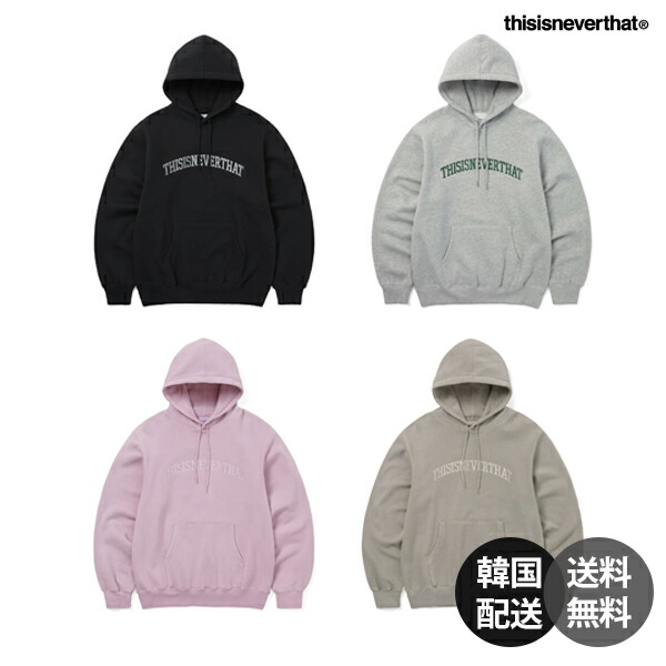 楽天市場】【韓国】thisisneverthat T-Logo Hoodie ディスイズネバー