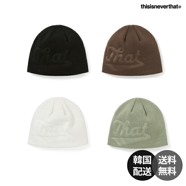 サグクラブBeanieBlackビーニー新品ニットキャップ Thug Club(サグクラブ) ニットキャップ・ビーニー(レディース) - 海外