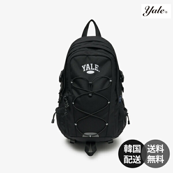 【韓国 5月5日以降に発送 】YALE イェール THINK PACK 31L バックパック リュック リュックサック デイパック カバン バッグ 31リットル 大容量 A4収納 PC収納 通学用 通勤用 学生 高校生 大学生 旅行用 アウトドア 黒 ブラック【YALE】