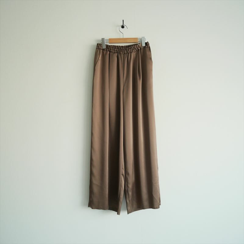 2025SS Plage satin loose パンツ 25030922703010 2512-0158【中古】|リユース衣料品店 retore