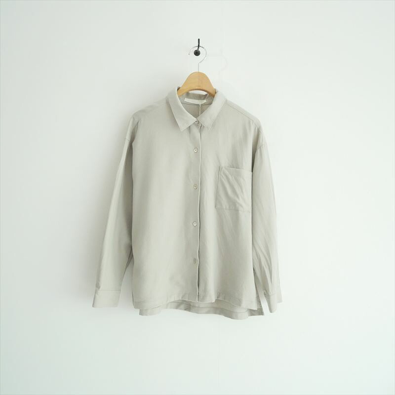 2026SS evam eva エヴァムエヴァ wool shirt ウールシャツ M E261T015 2605-0530【中古】|リユース衣料品店 retore