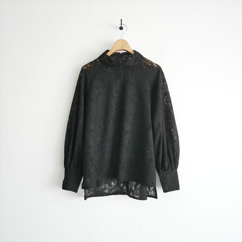 foufou フーフー pullover lace blouse ブラウス FF232OS36BL 2604-1068【中古】｜リユース衣料品店 retore