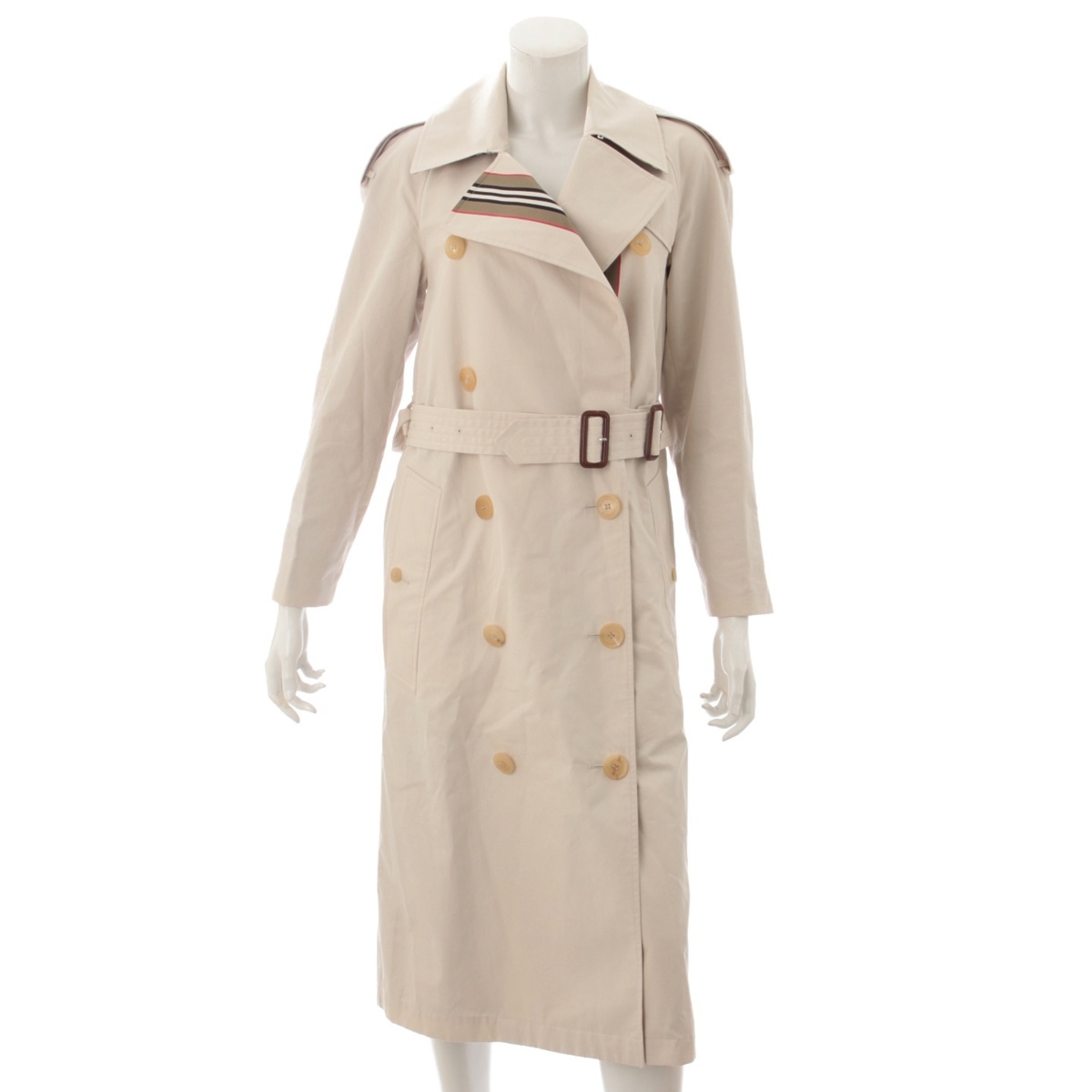 burberry a line trench coat