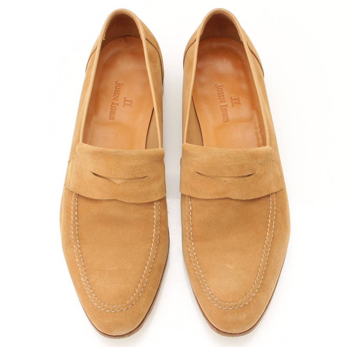 ポイント10倍】 TURVEY メンズ Lobb 【ジョンロブ】John スエード 【中古】【正規品保証】95668 1/2 7 ベージュ スリッポン コインローファー - シューズ ポイント10倍】 TURVEY メンズ Lobb 【ジョンロブ】John スエード 【中古】【正規品保証】95668 1/2 7 ベージュ スリッポン コインローファー - シューズ