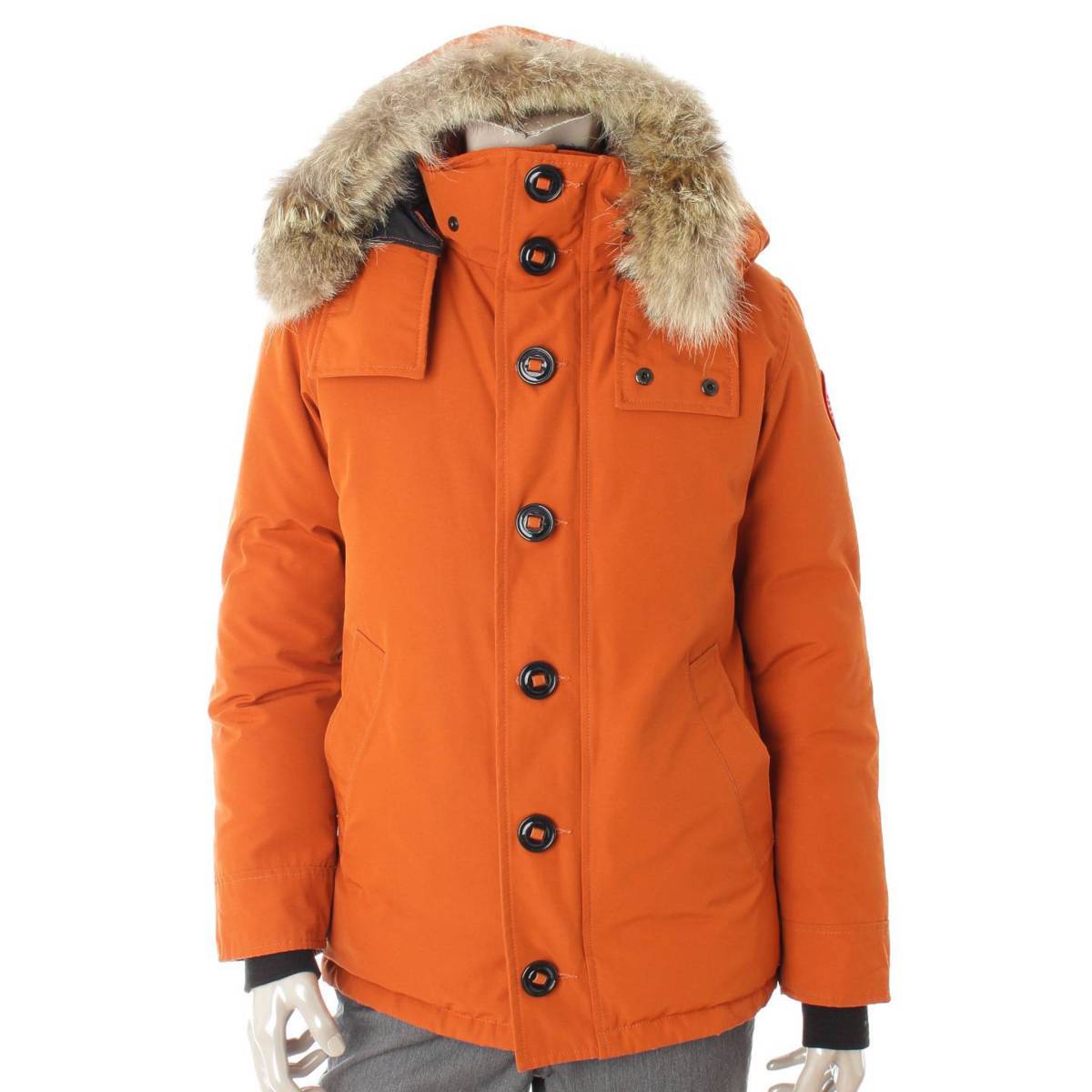 カナダグース Canada Goose メンズ Orford ファーフード ダウンジャケット 3433jm オレンジ Xs 中古 鑑定済 正規品保証 Painfreepainrelief Com