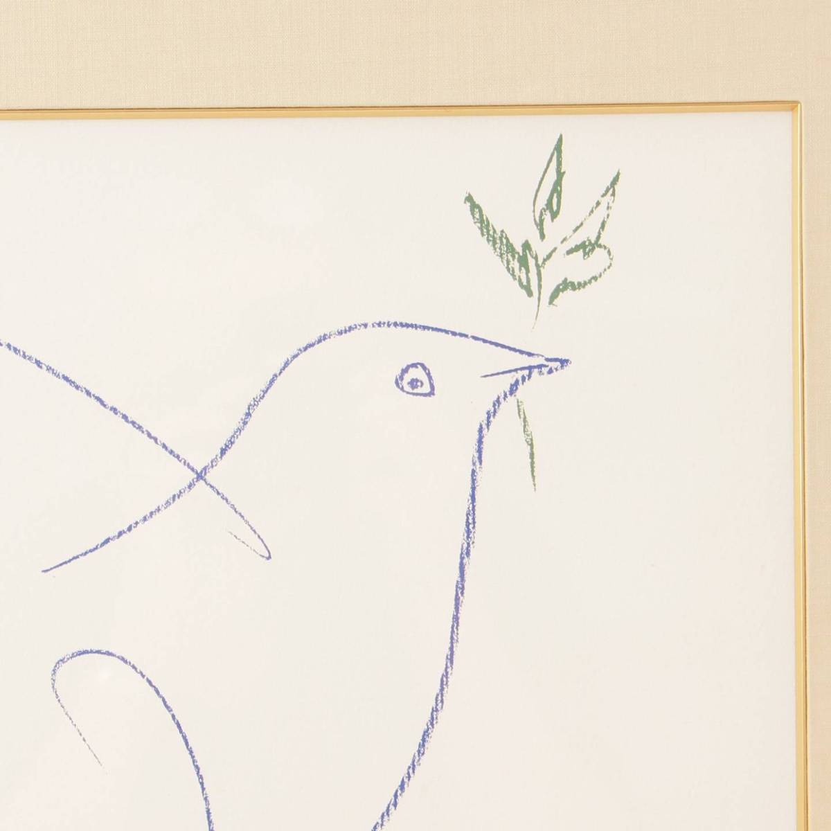 楽天市場 ソノタ パプロ ピカソ 青い鳩 絵画 パリ国際平和会議の為の人気作の復刻リトグラフ 中古 鑑定済 正規品保証 Retro 楽天市場 ソノタ パプロ ピカソ 青い鳩 絵画 パリ国際平和会議の為の人気作の復刻リトグラフ 中古 鑑定済 正規品保証 Retro